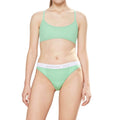 Moschino Saliegroen Katoenen Slip Set Dames