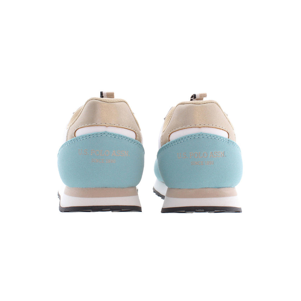 U.S. Polo Assn schoenen achterkant kinderschoen lichtblauw steve boutique