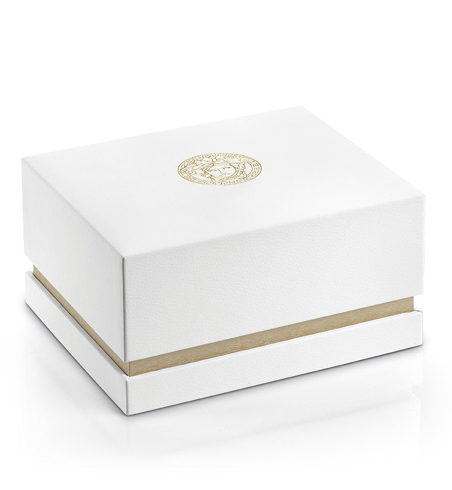 Versace Watch Women | Black & Metal | Leather Bracelet