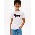 Tommy Hilfiger T-Shirt Kinderen - Wit met Logo