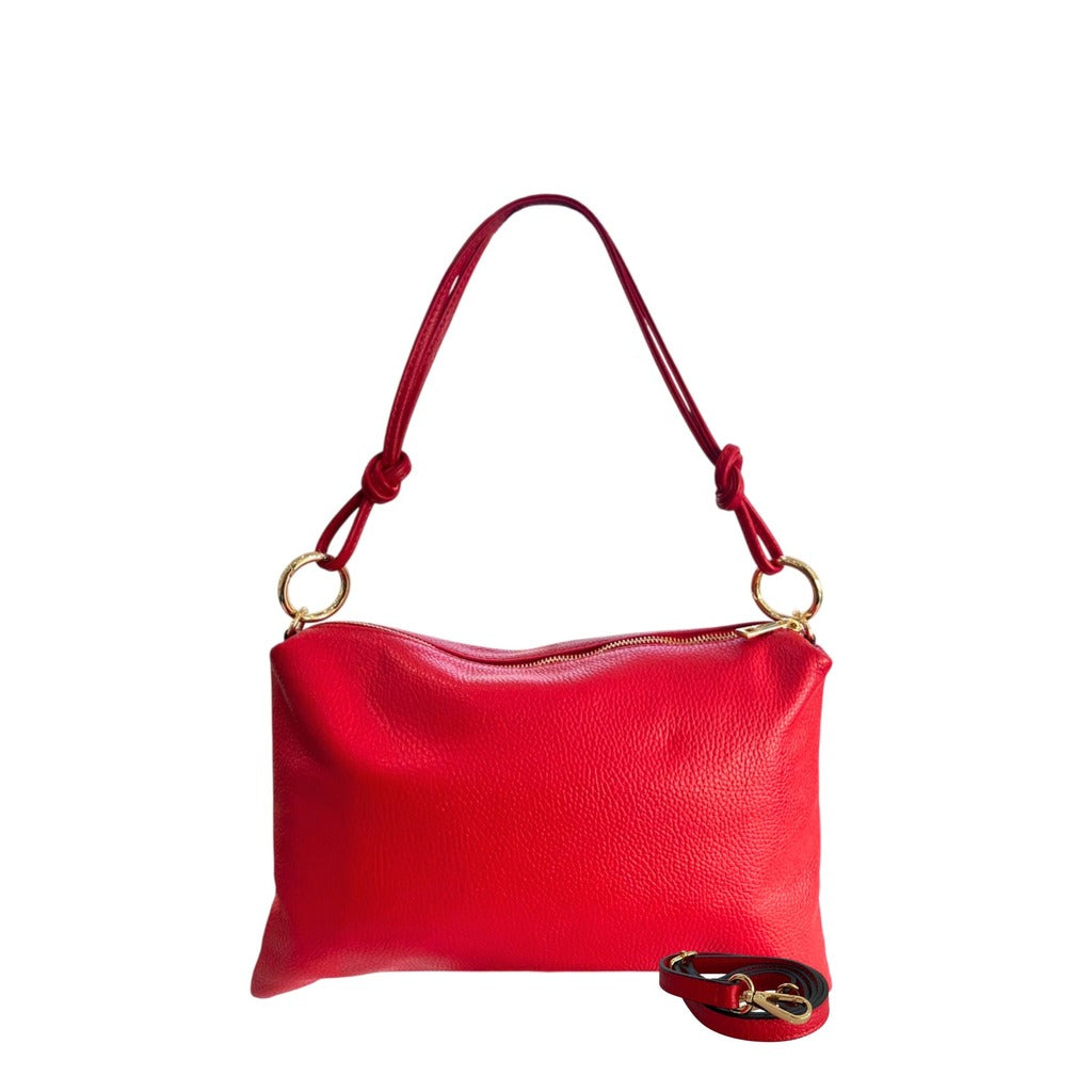 Baldinini, Italy - Women's Handbag - AL3138 LUCCA Rosso Red