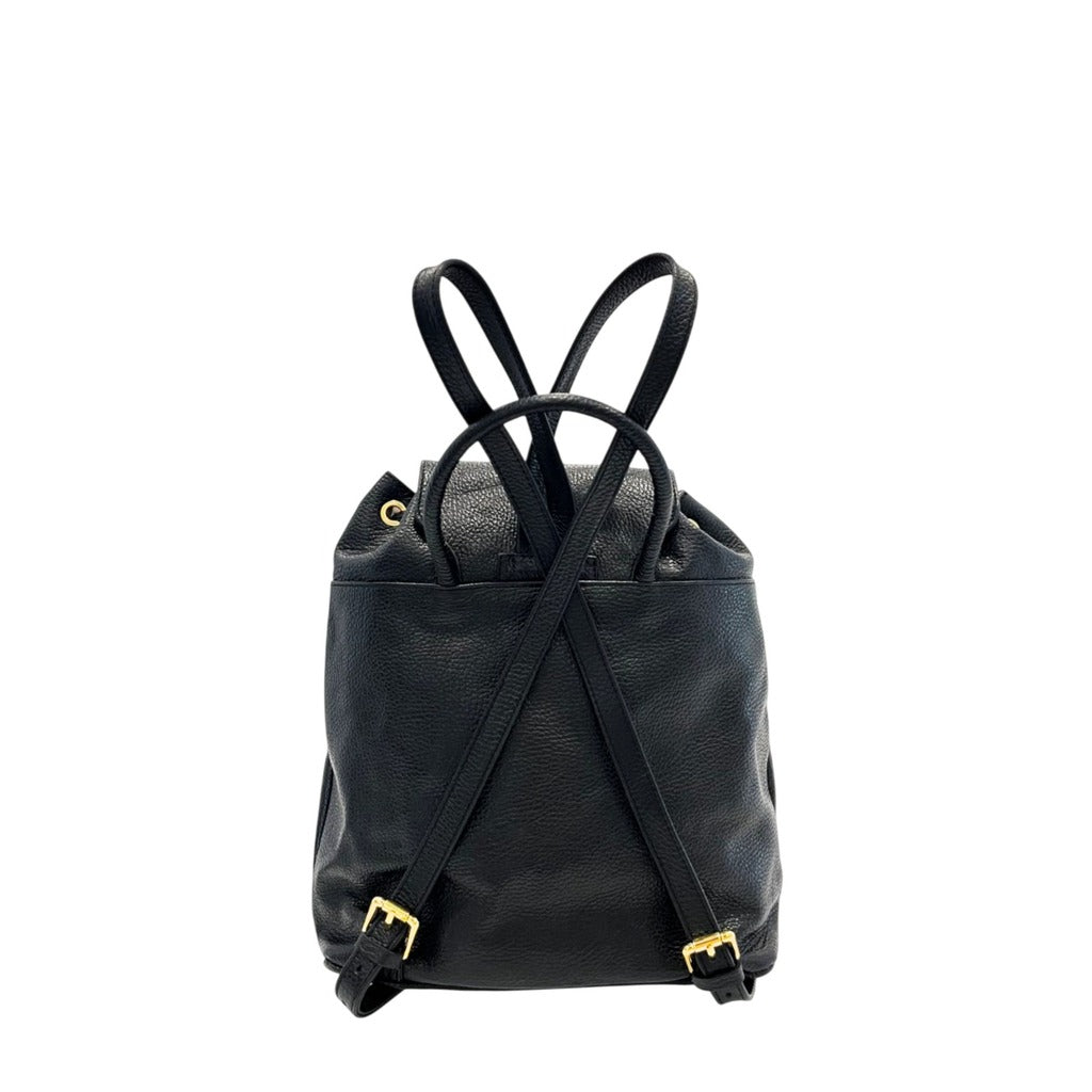 Baldinini Italy – Damesrugzak CF1778 LUCCA Nero Zwart | Made in Italy