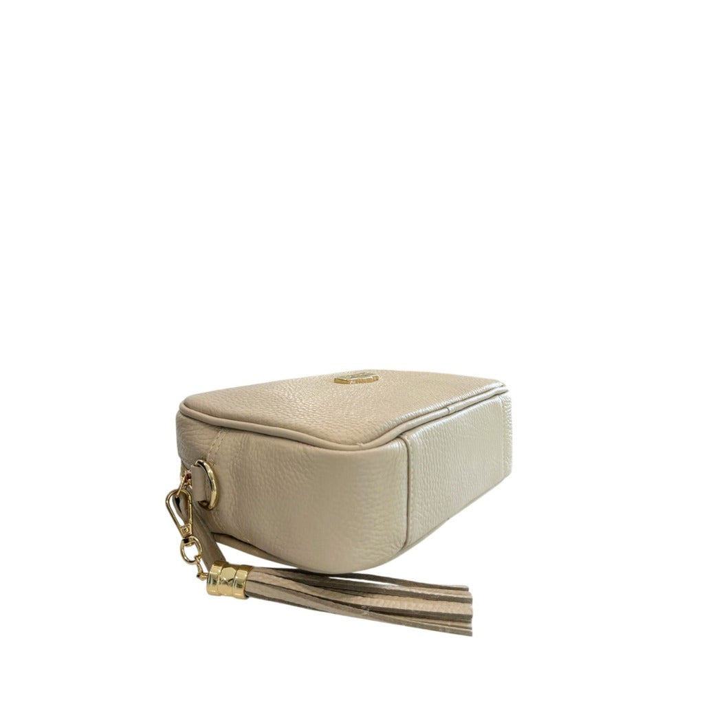 Baldinini, Italy - Women's Handbag - CF1750 LUCCA Latte Milk