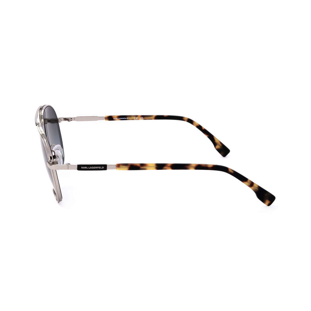 Karl Lagerfeld Silver Shiny Sunglasses