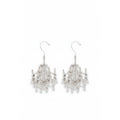Moschino Chandelier Dangle Oorbellen Zilver