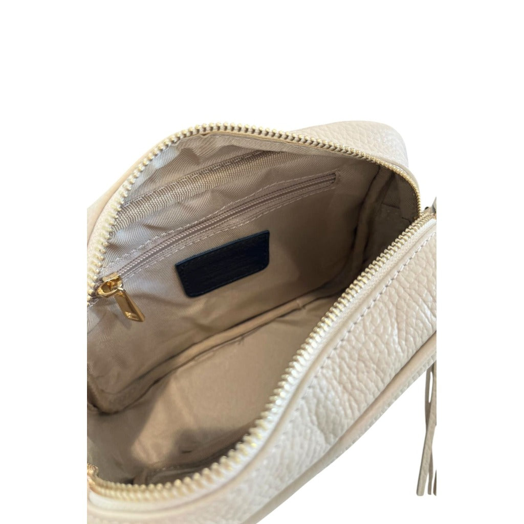 Baldinini, Italy - Women's Handbag - CF1750 LUCCA Latte Milk