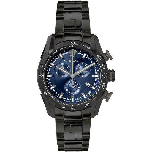 Versace Heren Chronograaf Horloge Zwart