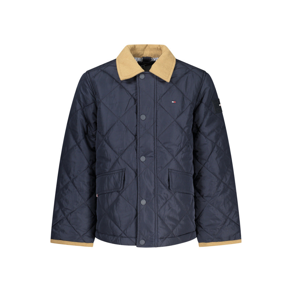 Tommy Hilfiger Gewatteerde Kinderjas - Marineblauw