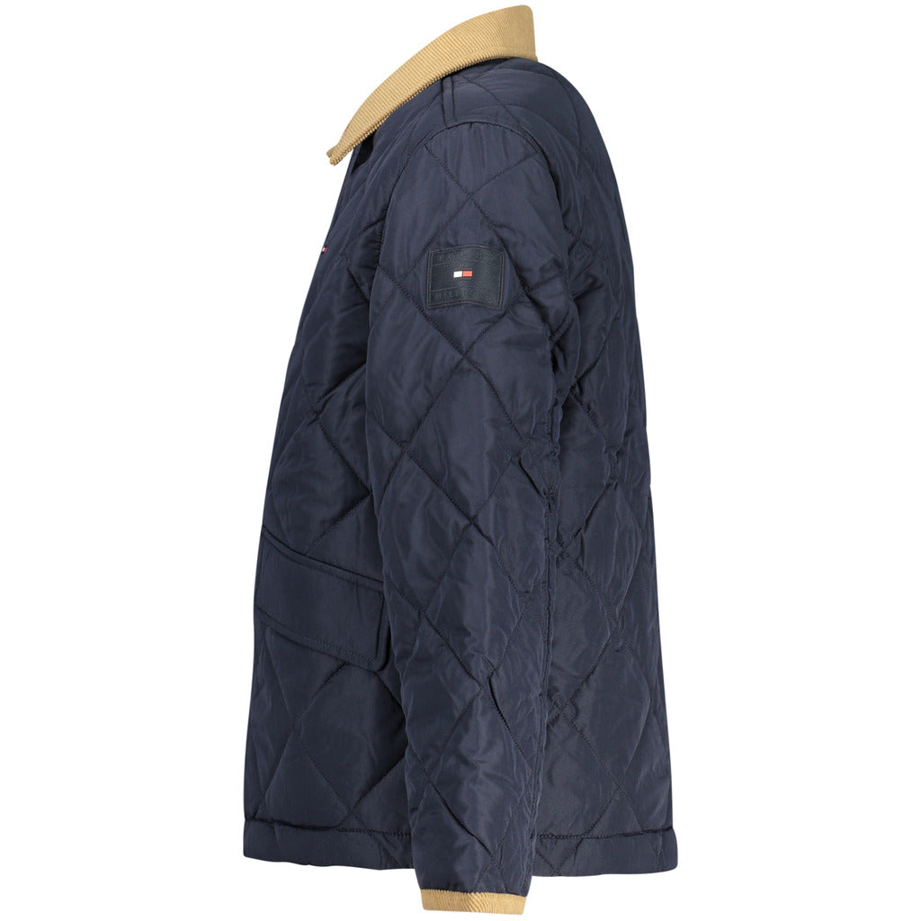 Tommy Hilfiger Gewatteerde Kinderjas - Marineblauw